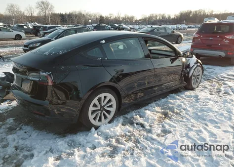 2023 Tesla Model 3 Rear-Wheel Drive from USA, damaged, VIN 5YJ3E1EAXPF451177